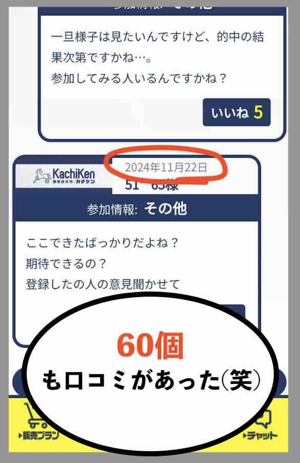 カチケンの口コミレビューが怪しい
